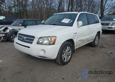 2006 Toyota Highlander Hybrid V6 z USA, uszkodzony, nr VIN JTEDW21A960015085